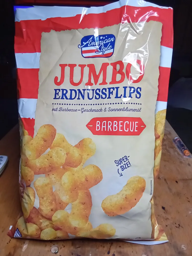 American Style Jumbo Erdnussflips