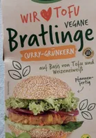 Vegane Bratlinge - Curry-Grünkern