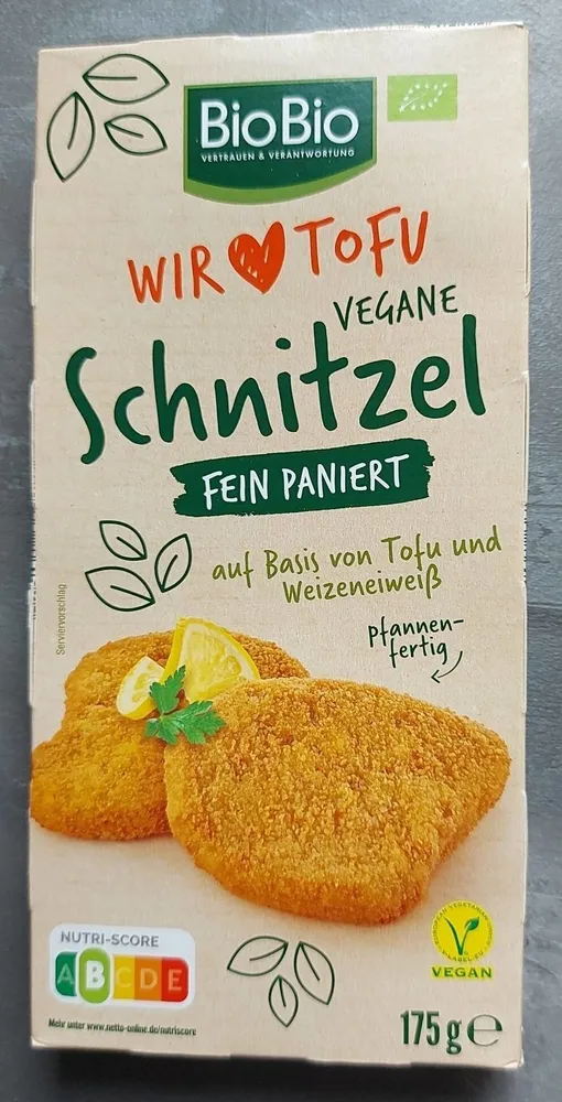 Vegane Schnitzel fein paniert