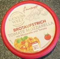 Brotaufstrich - Tomate-Mozzarella