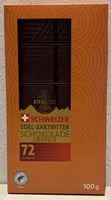Schweizer Edel-Zartbitter Schokolade Orange
