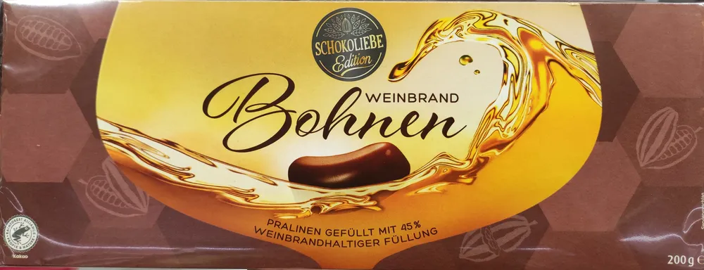 Weinbrand Bohnen