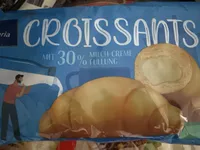 Croissants mit 30% Milch-Creme-Füllung