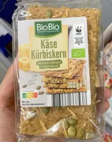 Käse Kürbiskern Weizenvollkorn Knäckebrot