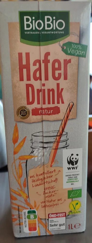 Bio-Hafermilch