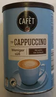 Typ Cappuccino weniger süß