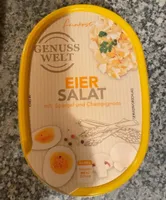Eiersalat mit Spargel und Champignons