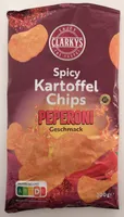 Spicy Kartoffelchips Pepperoni