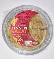Linsensalat mit Bulgur