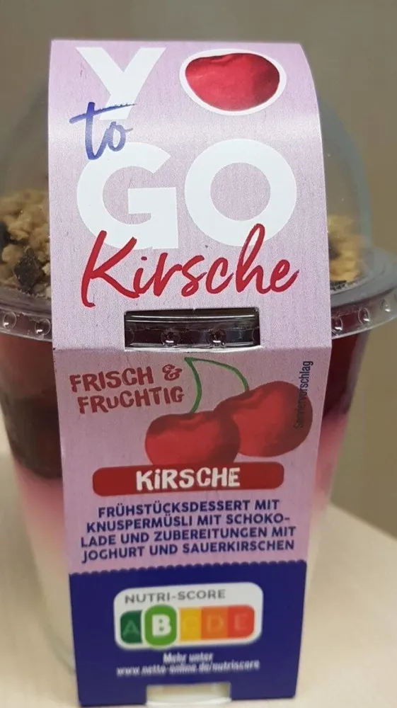 Yo to Go Kirsche