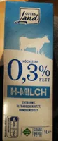 HÖCHSTENS 0,3% FETT H-MILCH