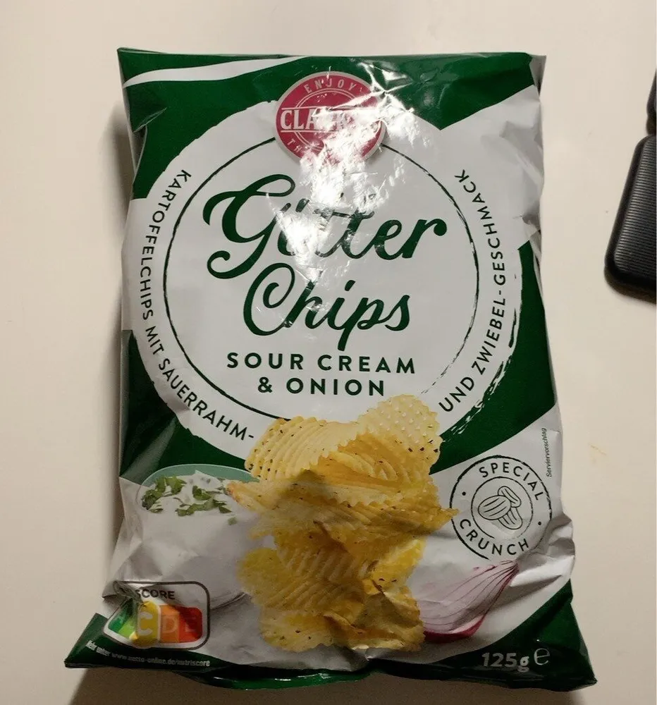 Gitter Chips Sour Cream & Onion