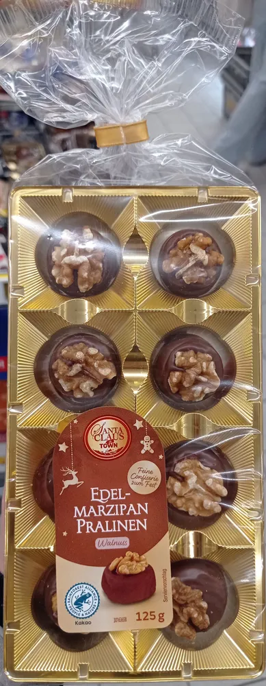 Edel-Marzipan Pralinen Walnuss