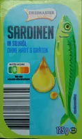 Sardinen in Sojaöl
