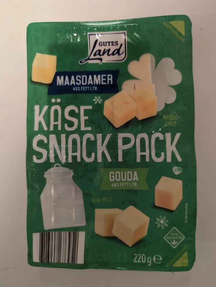 Käse Snack Pack