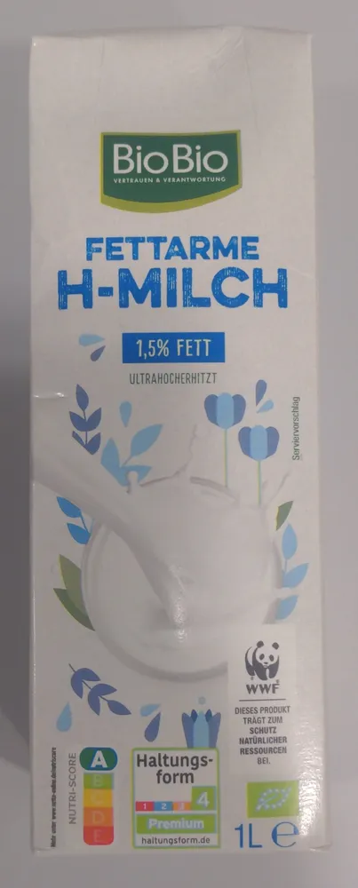 Fettarme H-Milch