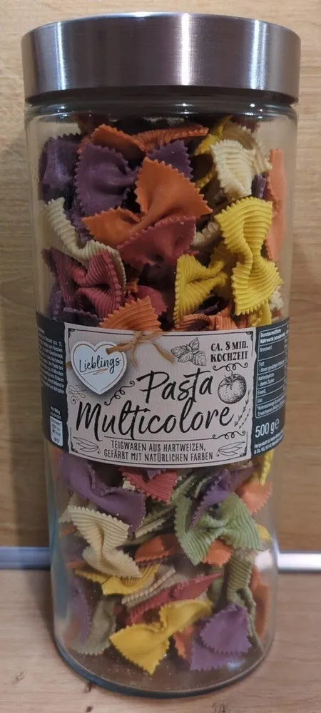 Pasta Multicolore