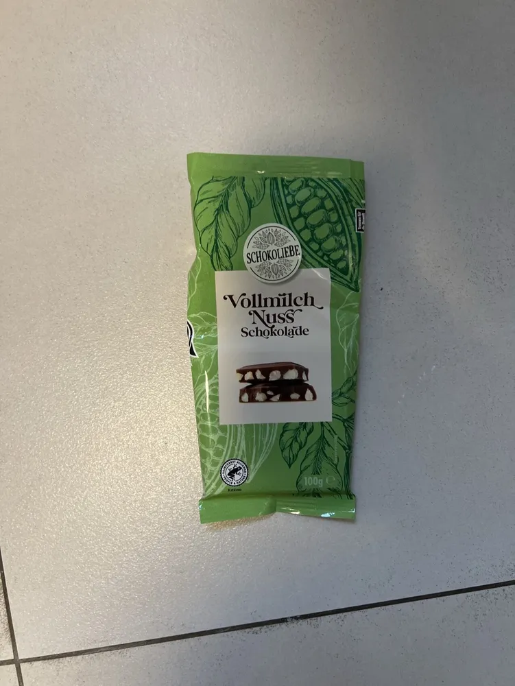 Vollmilch nuss schoki