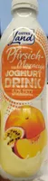Pfirsich-Maracuja JOGHURT DRINK