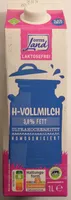 H-Vollmilch 3,8% Fett laktosefrei