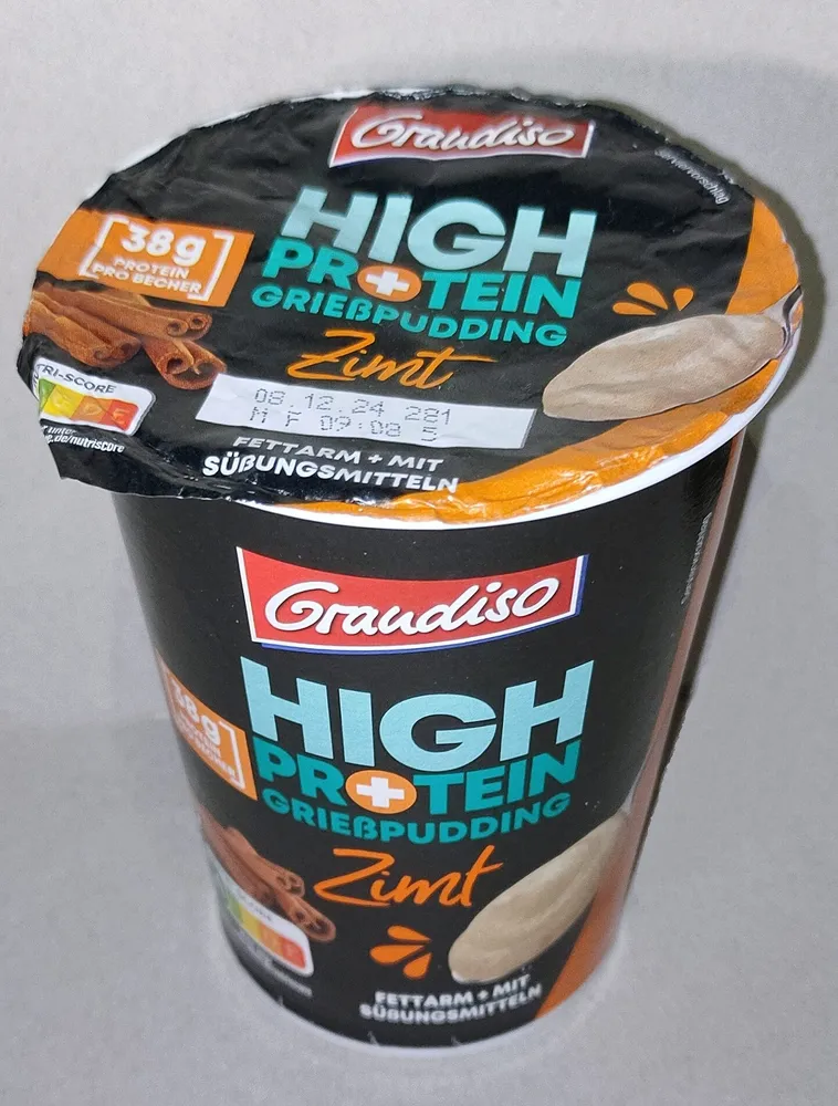 Grießpudding High-Protein - Zimt