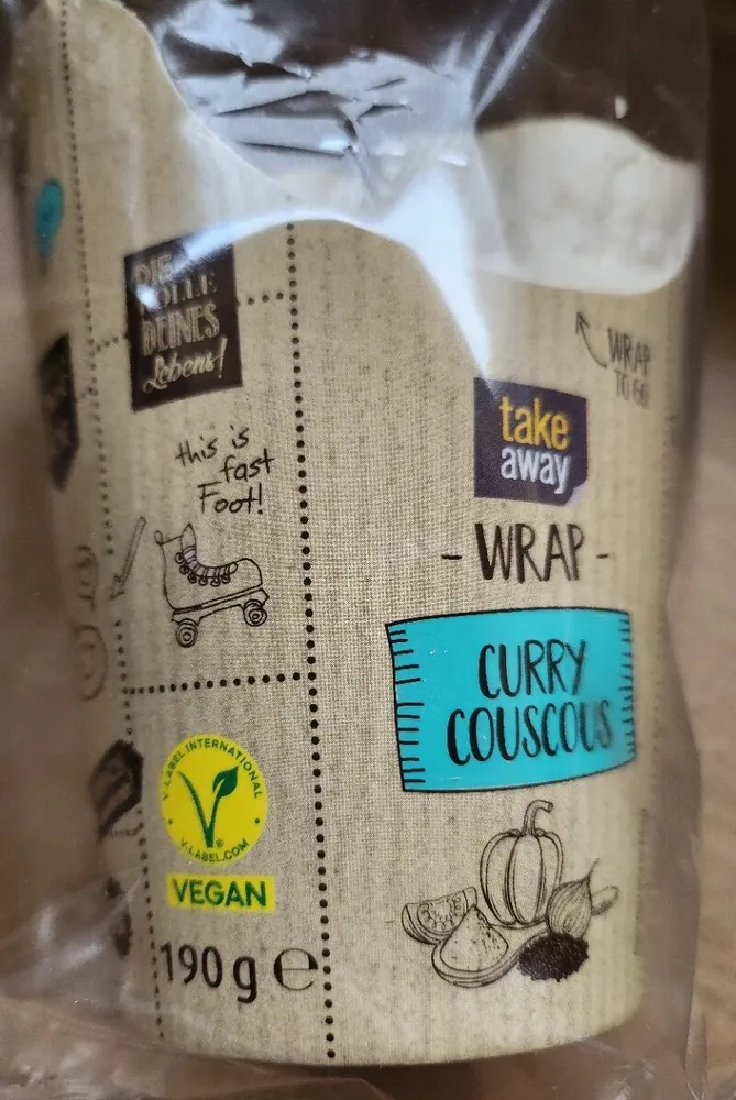 Wrap Curry Couscous