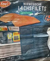 Norwegische Lachsfilets ohne Haut