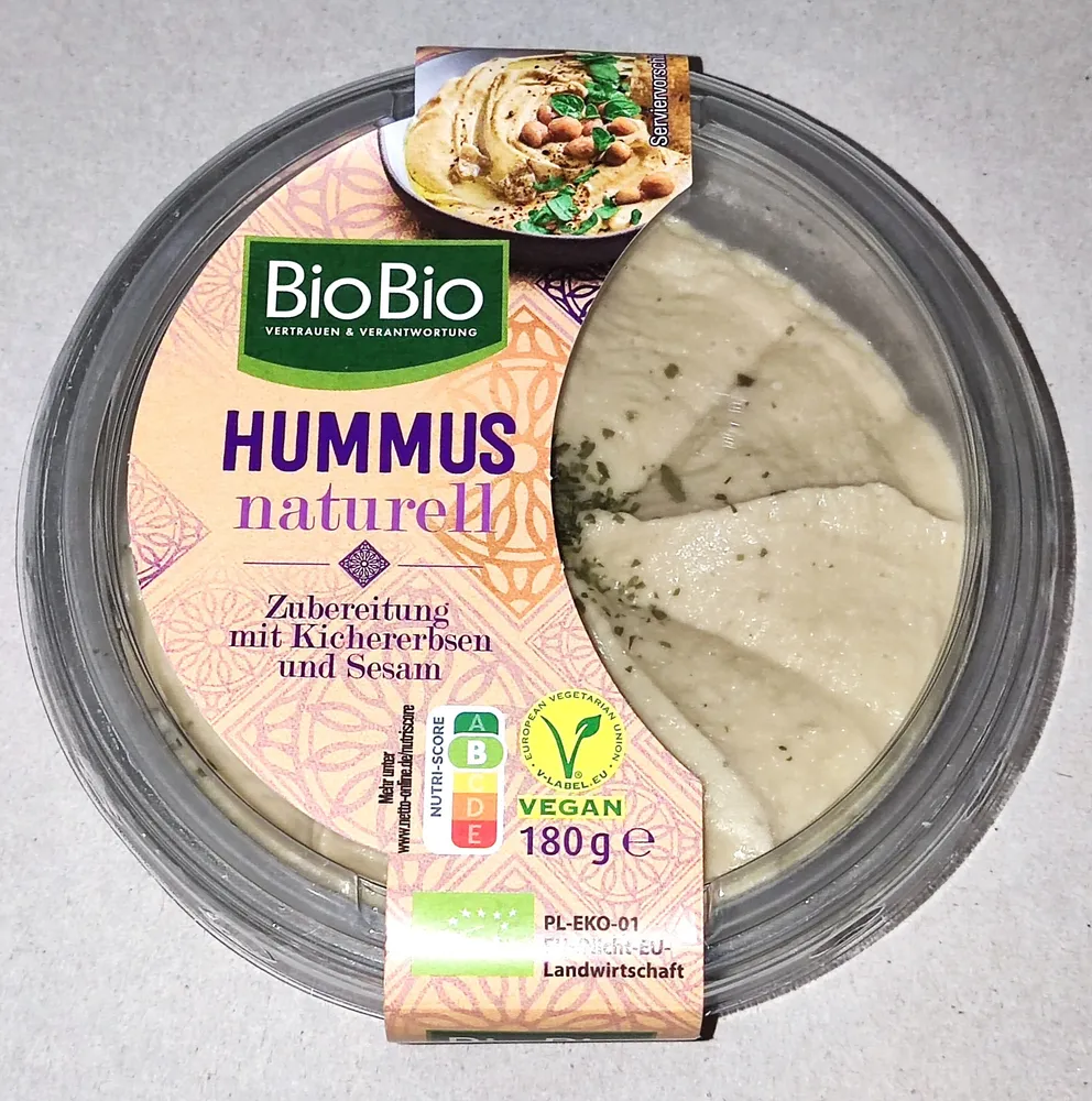 Bio-Hummus - naturell