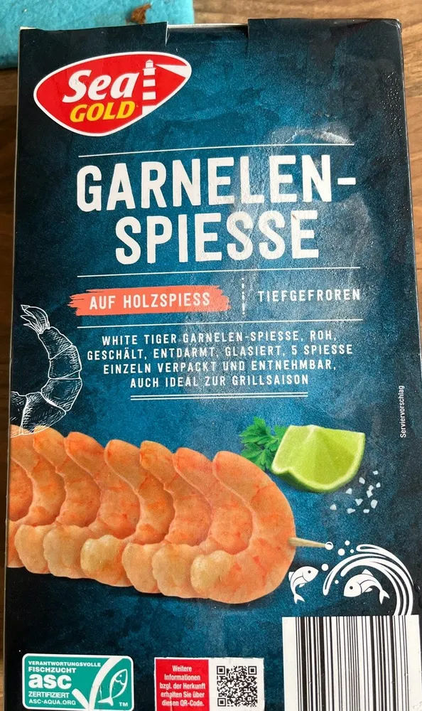 Garnelen-Spieße
