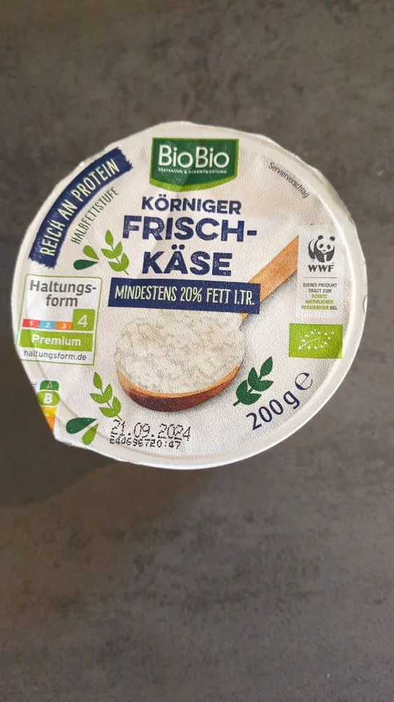 Körniger Frischkäse
