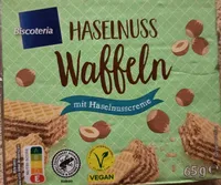 Haselnuss Waffeln