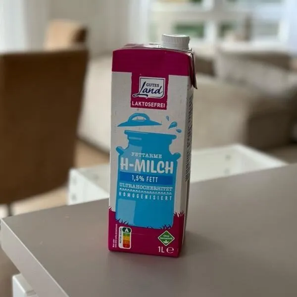 Fettarme H-Milch laktosefrei