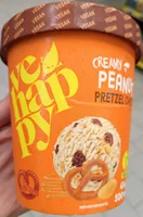 Creamy peanut pretzel choc