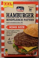 Hamburger Patties King Size XXL