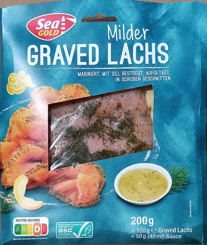 Milder Graved Lachs
