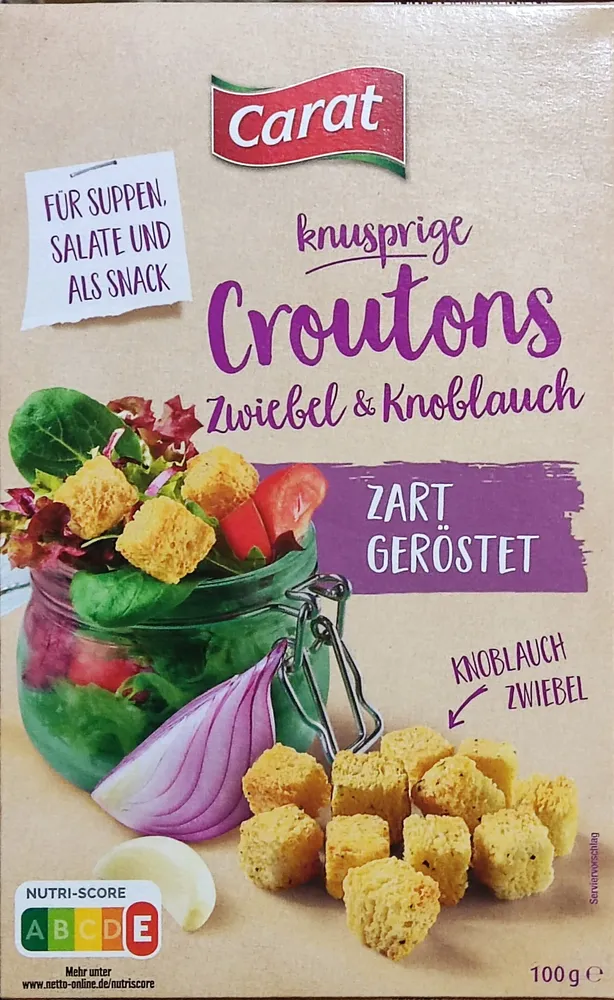 Croutons - Zwiebel & Knoblauch