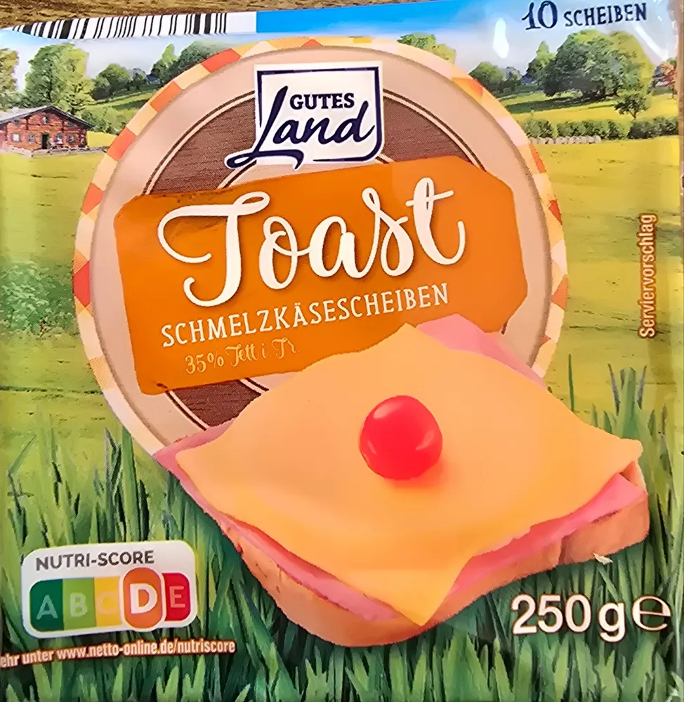 Toast Schmelzkäsescheiben
