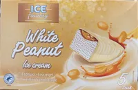 White Peanut Ice Cream - Erdnusseisriegel