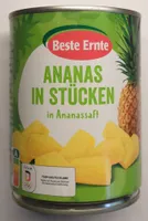 Ananas in Stücken