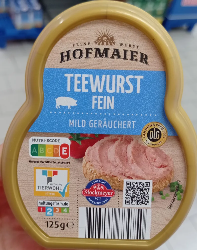 Teewurst fein