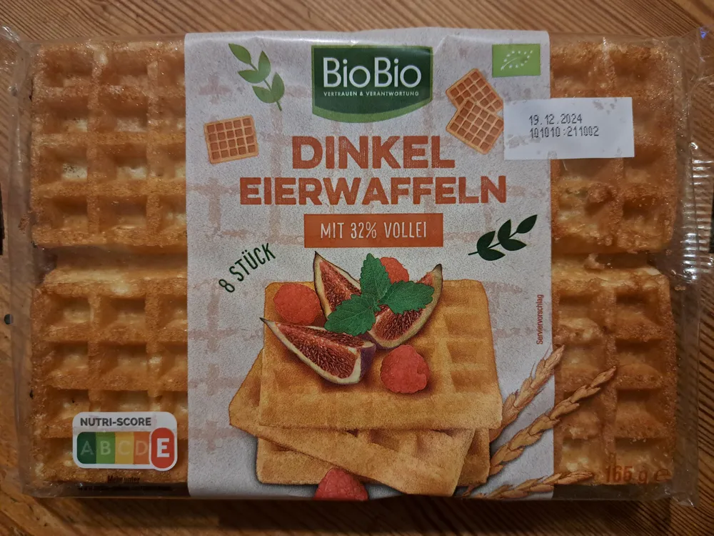 Dinkel Eierwaffeln
