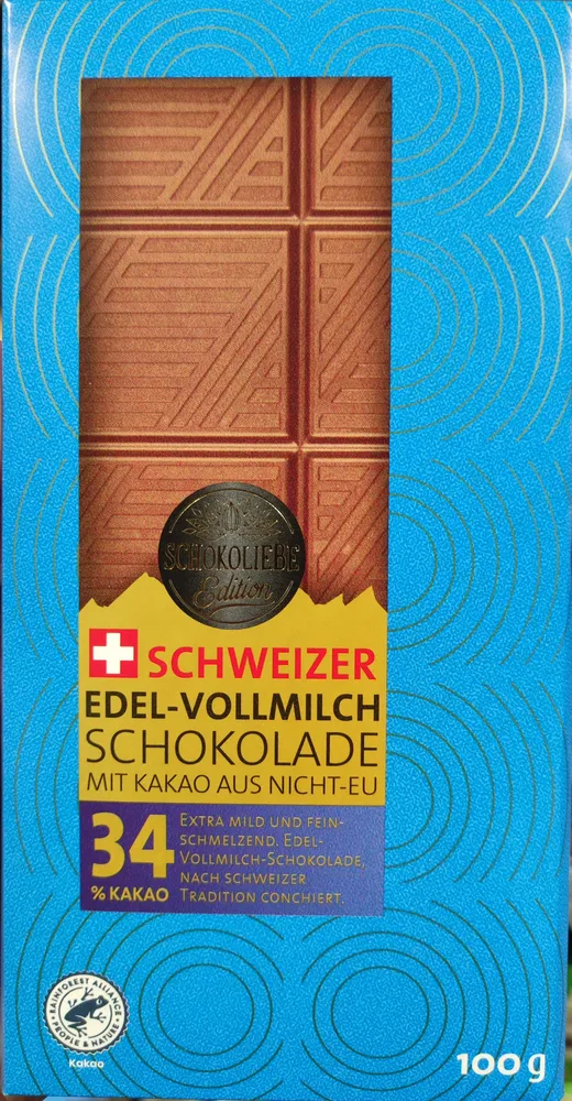 Edel-Vollmilch Schokolade