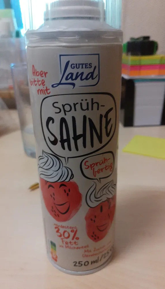 Sprühsahne