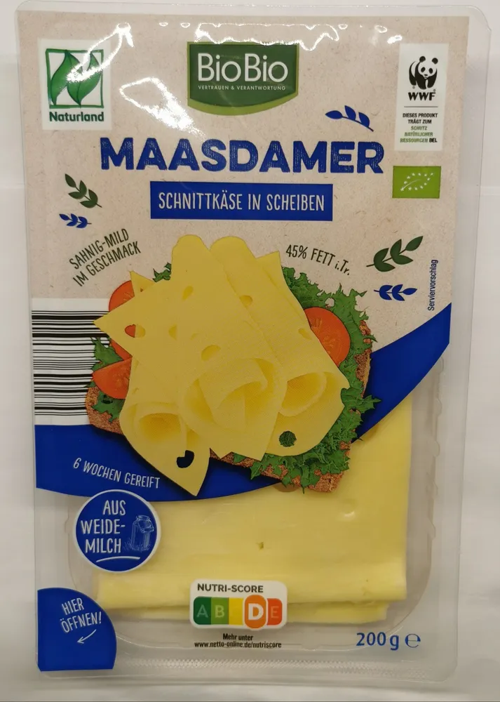 MAASDAMER SCHNITTKÄSE IN SCHEIBEN