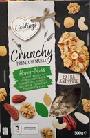 Crunchy Premium Müsli Honig-Nuss