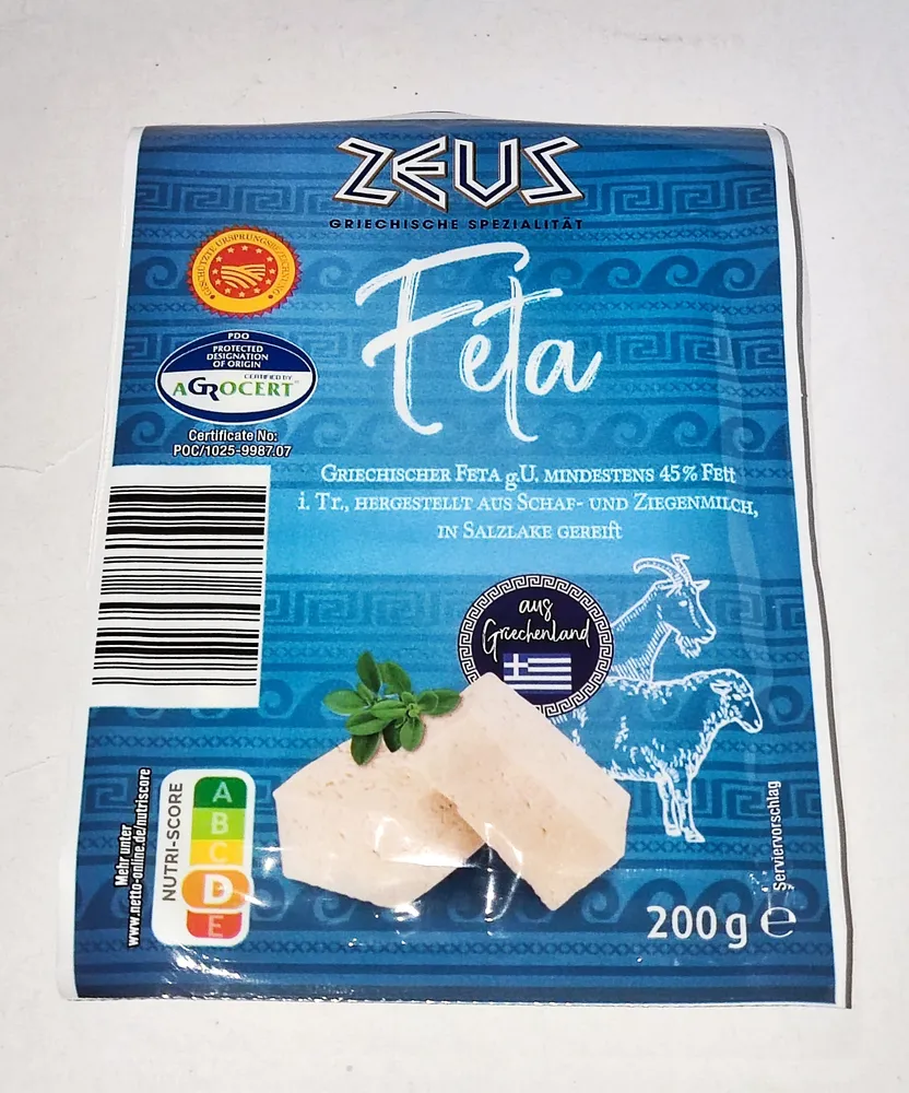 Griechischer Feta aus Schaf- & Ziegenmilch