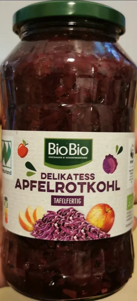 Apfelrotkohl