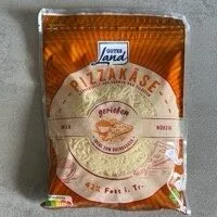 Pizzakäse, gerieben