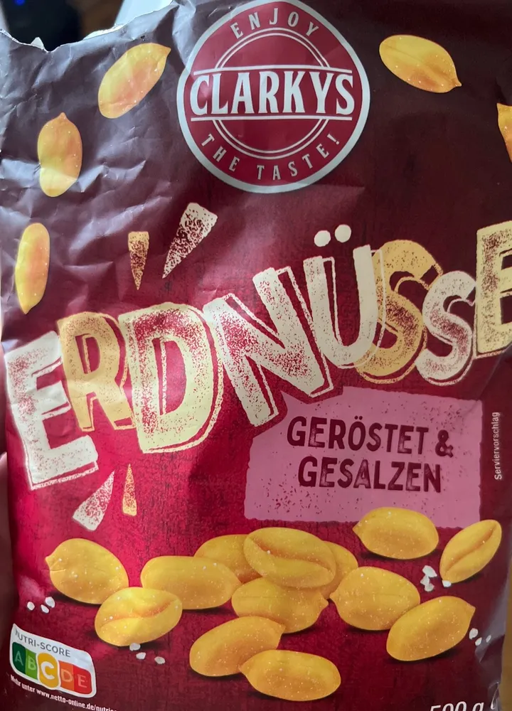 Erdnüsse geröstet & gesalzen