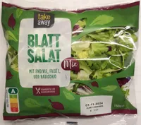 Blattsalat Mix mit Endivie, Frisée und Radicchio